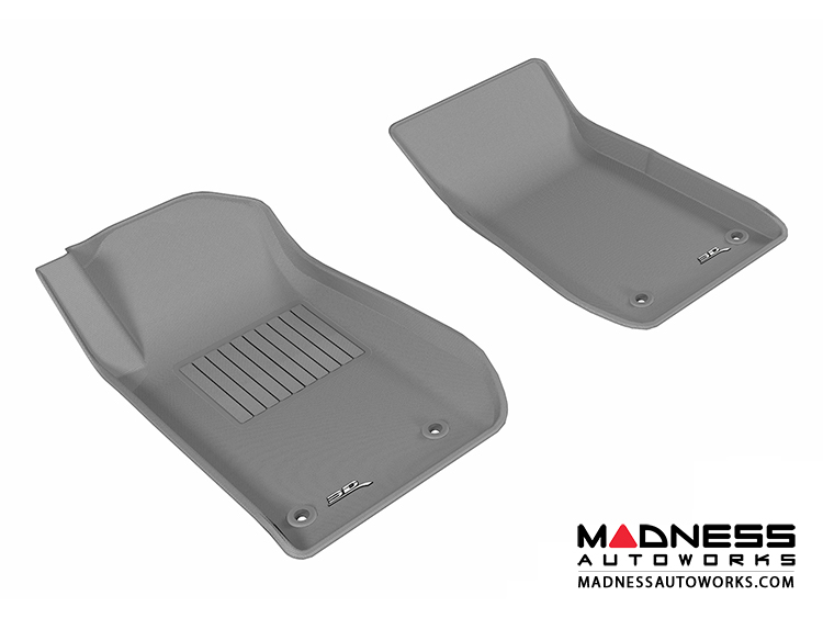 Chevrolet SS Floor Mats (Set of 2) - Front - Gray by 3D MAXpider (2013-)